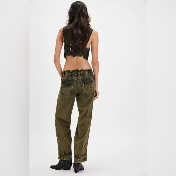 COPY - Free people We The Free Can't Compare Slouch Pants - Picture 3 of 7